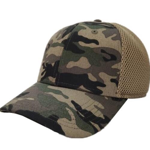 Camo Cap with Sandwich Mesh Back Thumbnail