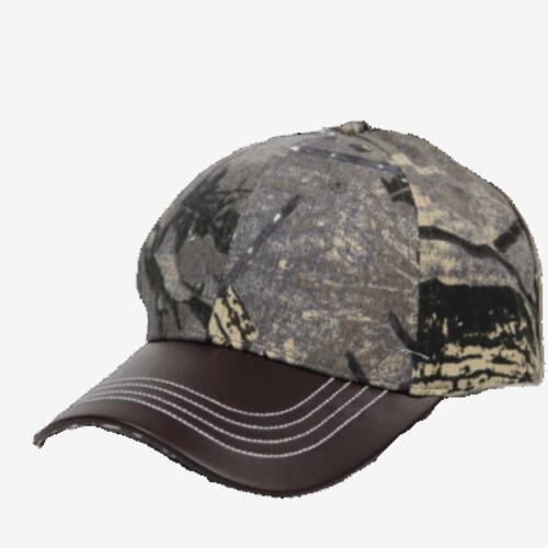 Safari PU Cap – Light Grey Thumbnail